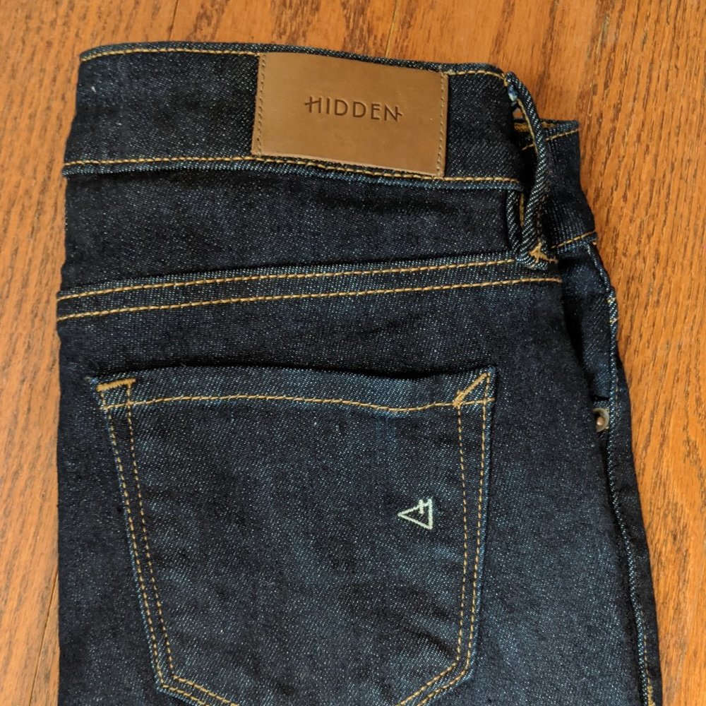 HIDDEN Skinny Jeans - Frayed Hem- 24 - Picture 4 of 14